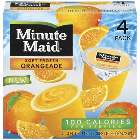 How many protein are in soft frozen orangeade - calories, carbs, nutrition