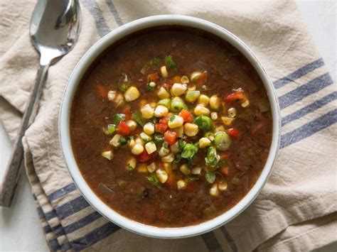 How many protein are in soup black bean cuban 6 oz - calories, carbs, nutrition