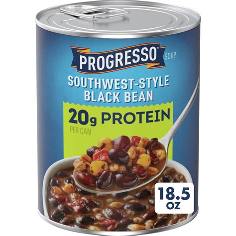 How many protein are in soup black bean cuban campbells 16 oz - calories, carbs, nutrition