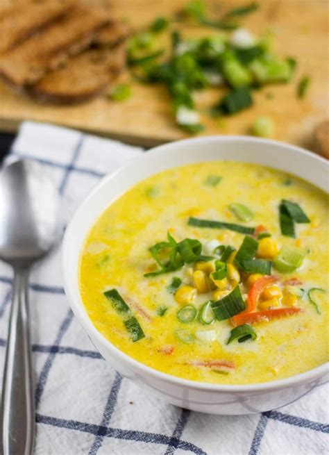 How many protein are in soup corn spicy (bostwick) - calories, carbs, nutrition