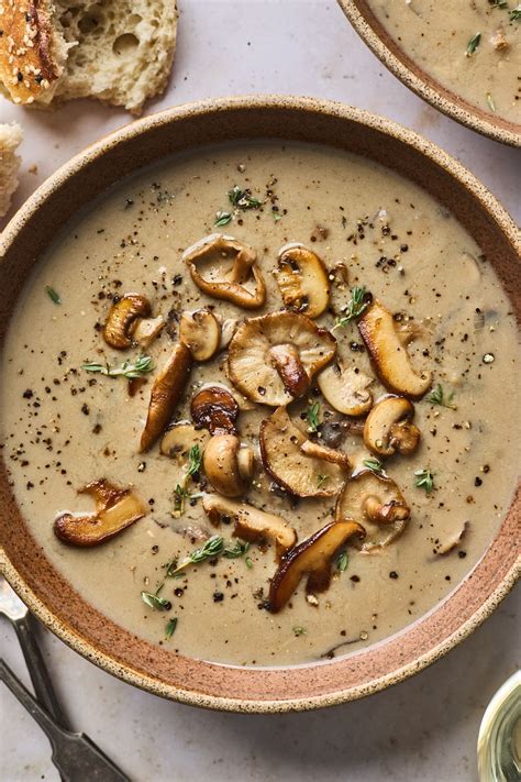 How many protein are in soup cream of mushroom & wild rice campbells 16 oz - calories, carbs, nutrition