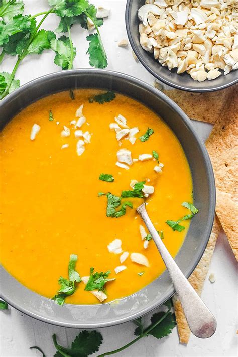 How many protein are in soup curried butternut squash 12 oz - calories, carbs, nutrition