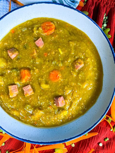 How many protein are in soup split pea smoked ham 8 oz - calories, carbs, nutrition