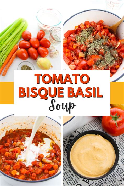 How many protein are in soup tomato bisque with fresh basil 16 oz - calories, carbs, nutrition