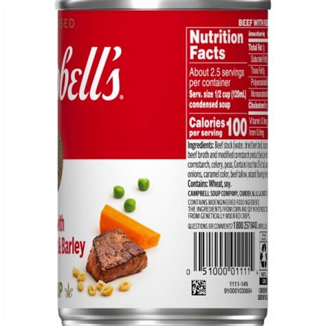 How many protein are in soup vegetable autumn campbells 12 oz - calories, carbs, nutrition