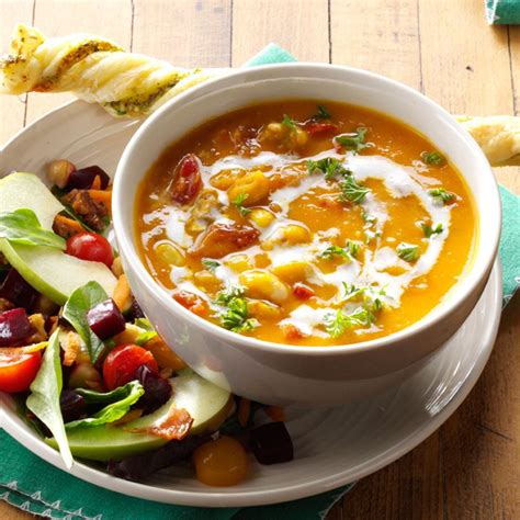 How many protein are in south of the border butternut squash soup - 12 oz - calories, carbs, nutrition