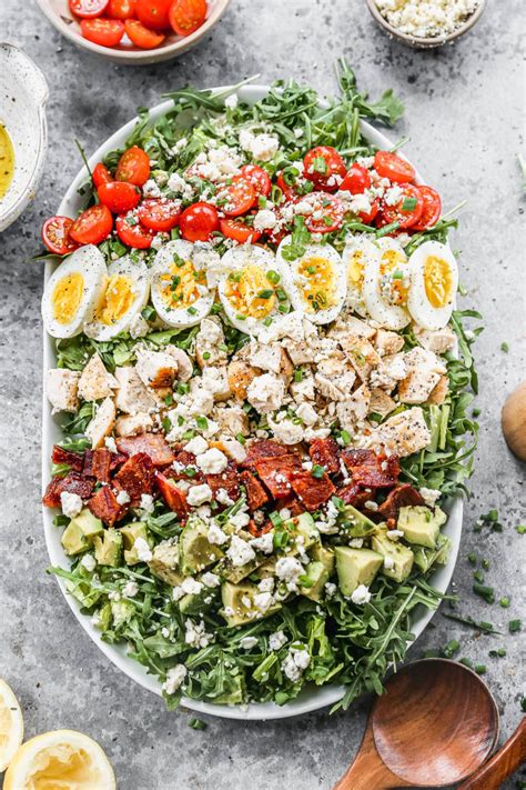 How many protein are in south west radish cobb salad - calories, carbs, nutrition