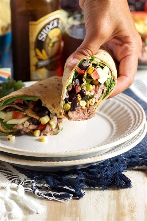 How many protein are in southwest steak wrap - calories, carbs, nutrition