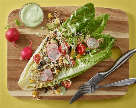 How many protein are in southwest wedge salad (to go) - calories, carbs, nutrition