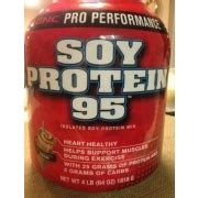 How many protein are in soy protein 95 - calories, carbs, nutrition