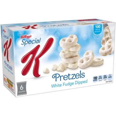 How many protein are in special k pretzels fudge dipped - calories, carbs, nutrition