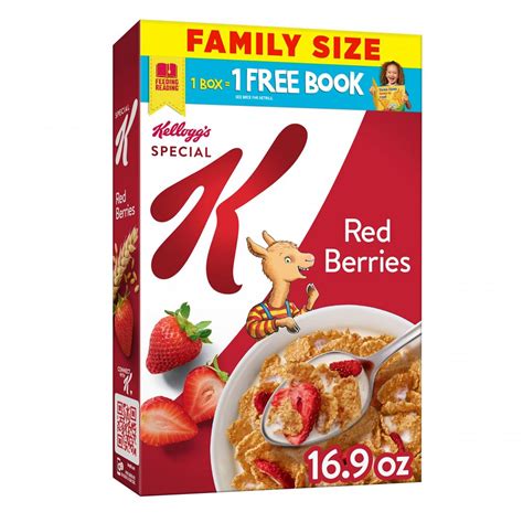 How many protein are in special k red berries cereal - calories, carbs, nutrition