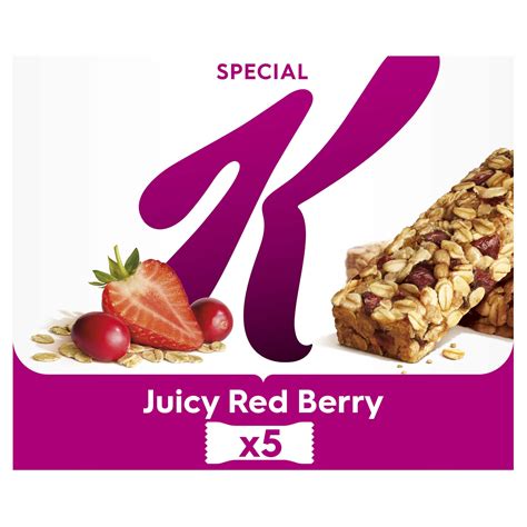 How many protein are in special k red berry - calories, carbs, nutrition