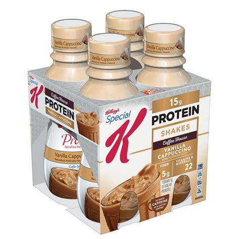 How many protein are in special k shake - calories, carbs, nutrition