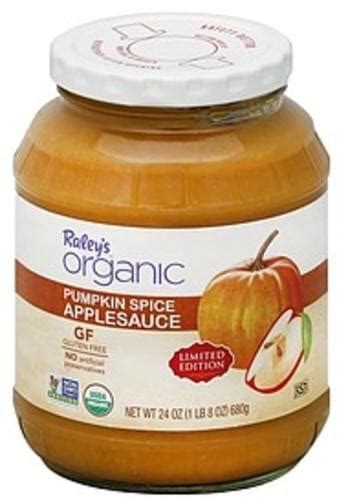 How many protein are in spiced applesauce - calories, carbs, nutrition