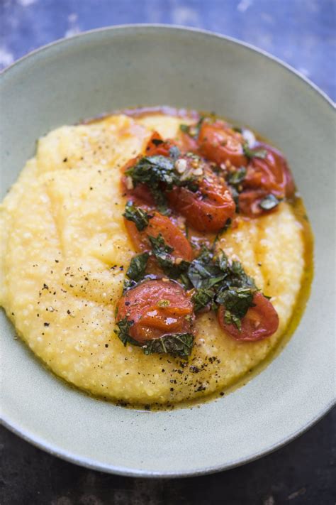 How many protein are in spicy broccoli topped polenta - calories, carbs, nutrition