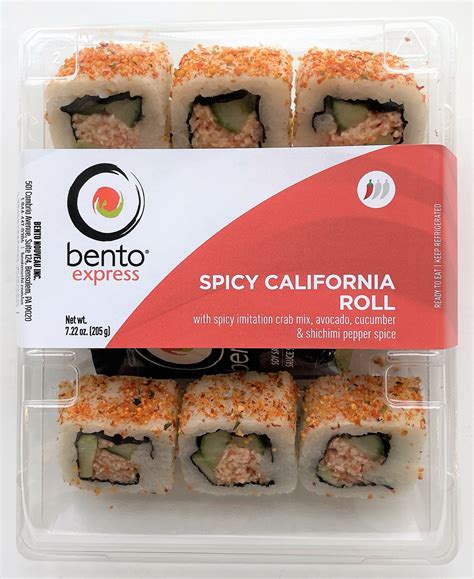 How many protein are in spicy california roll - calories, carbs, nutrition