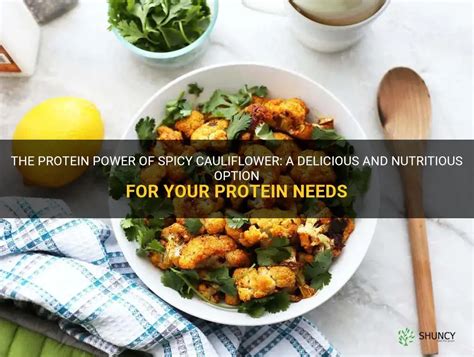 How many protein are in spicy cauliflower - calories, carbs, nutrition