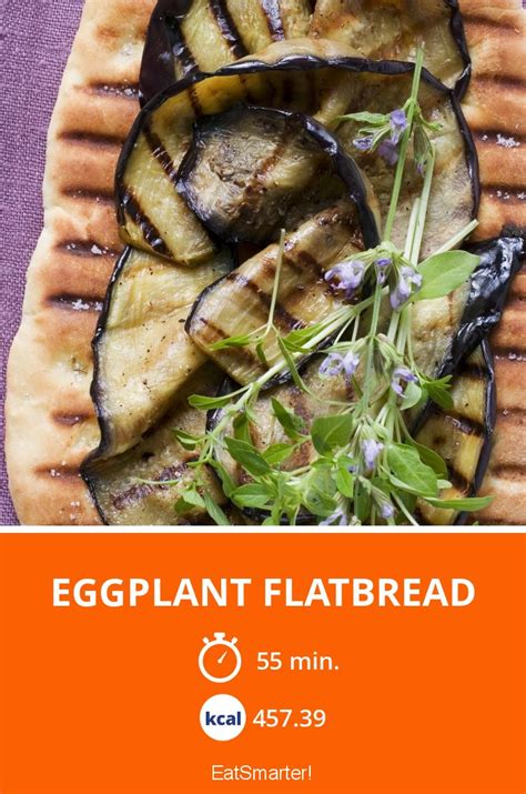 How many protein are in spicy eggplant flatbread - calories, carbs, nutrition