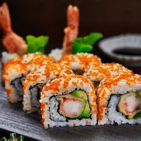 How many protein are in spicy tempura shrimp roll - calories, carbs, nutrition