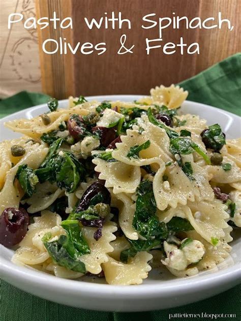 How many protein are in spinach, feta, and olive pasta salad - calories, carbs, nutrition