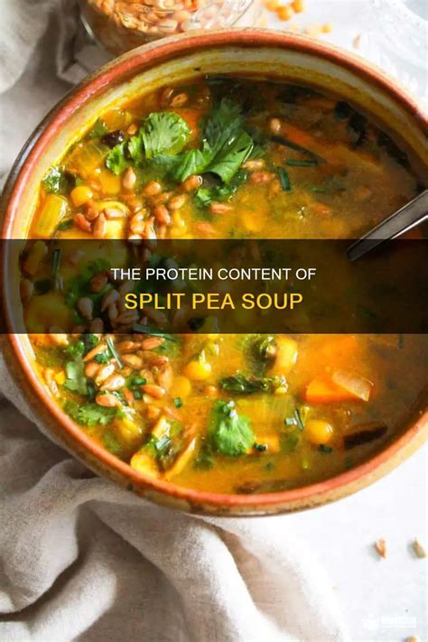 How many protein are in split pea soup with marjoram & kielbasa - calories, carbs, nutrition