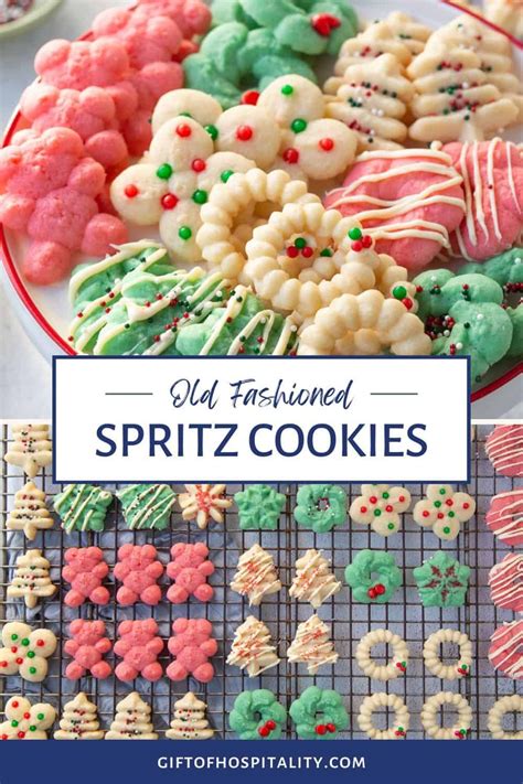 How many protein are in spritz cookies - calories, carbs, nutrition
