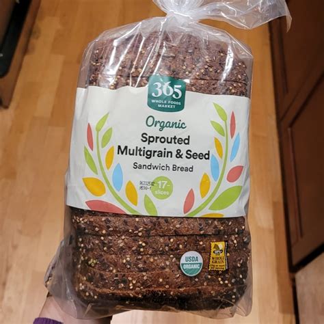 How many protein are in sprouted multi grain bread - calories, carbs, nutrition