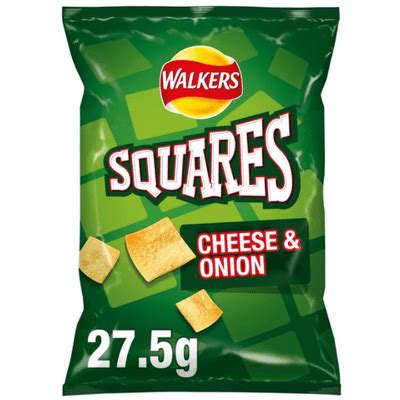 How many protein are in squares crisps - calories, carbs, nutrition
