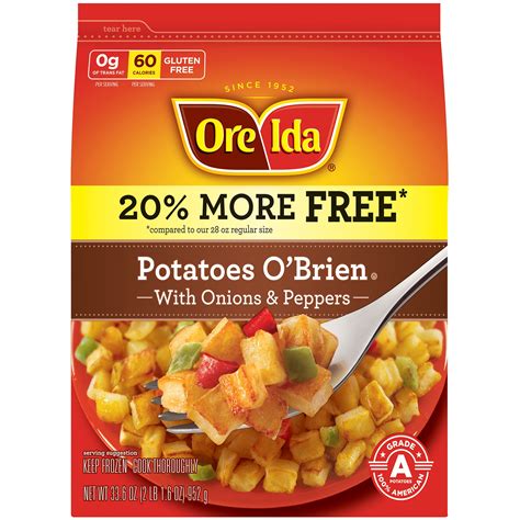 How many protein are in sr o'brien potatoes (7930.3) - calories, carbs, nutrition