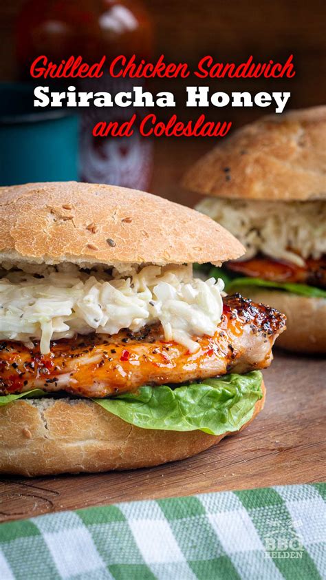 How many protein are in sriracha bbq chicken sandwich - calories, carbs, nutrition