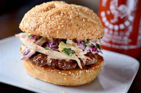 How many protein are in sriracha slaw burger - calories, carbs, nutrition