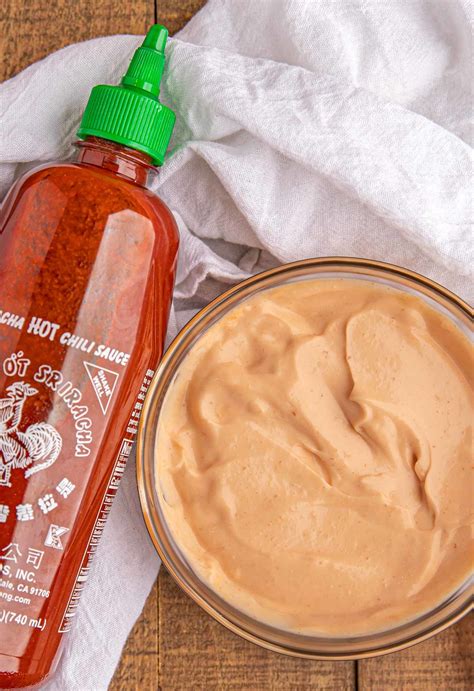 How many protein are in sriracha-scallion mayonnaise - calories, carbs, nutrition