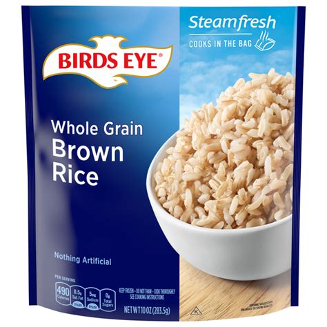 How many protein are in steamfresh - brown & wild rice with broccoli & carrots - calories, carbs, nutrition