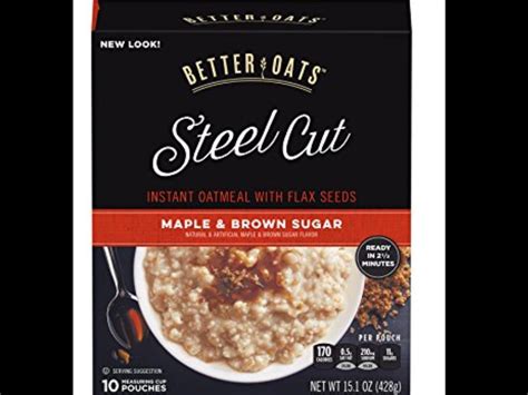 How many protein are in steel cut oats with flax - calories, carbs, nutrition