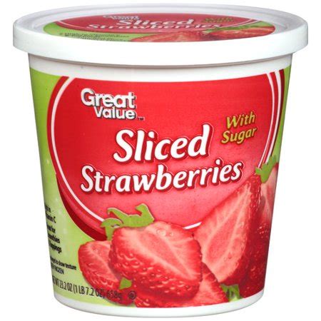 How many protein are in strawberries frozen sliced sweetened 2 oz ladle - calories, carbs, nutrition