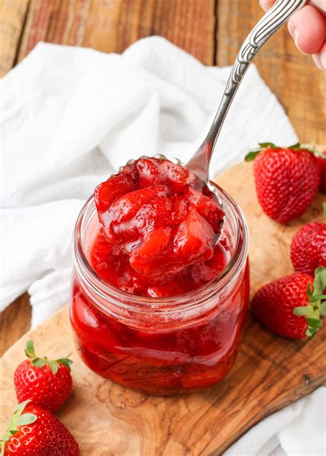 How many protein are in strawberry compote ii - calories, carbs, nutrition