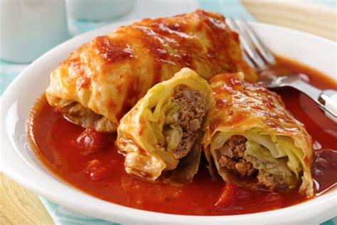 How many protein are in stuffed cabbage roll - calories, carbs, nutrition