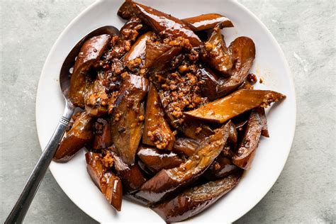 How many protein are in stuffed szechuan eggplant - calories, carbs, nutrition