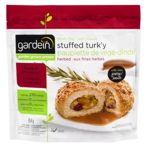 How many protein are in stuffed turk'y - calories, carbs, nutrition