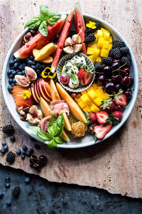 How many protein are in summer fruit plate ii - calories, carbs, nutrition