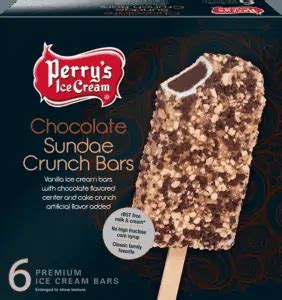 How many protein are in sundae crunch bar chocolate - calories, carbs, nutrition