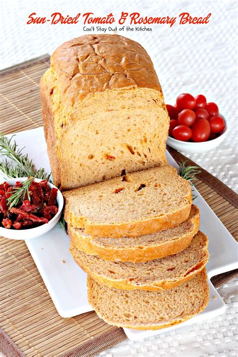 How many protein are in sundried tomato rosemary bread - calories, carbs, nutrition