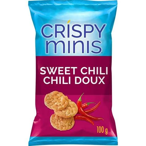 How many protein are in sweet chili crispy minis - calories, carbs, nutrition