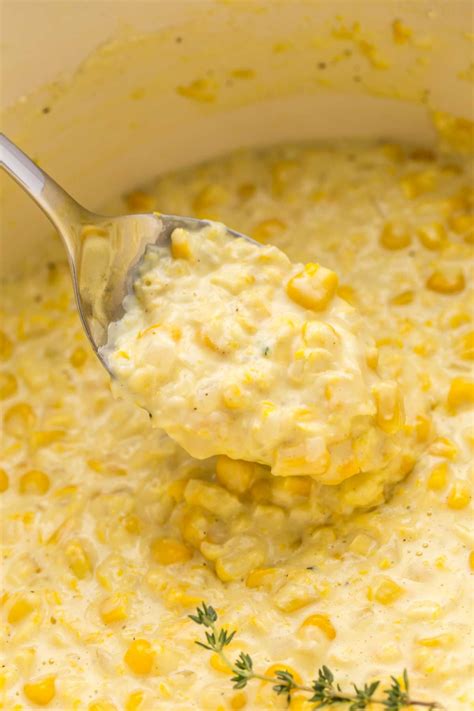 How many protein are in sweet creamed corn - calories, carbs, nutrition