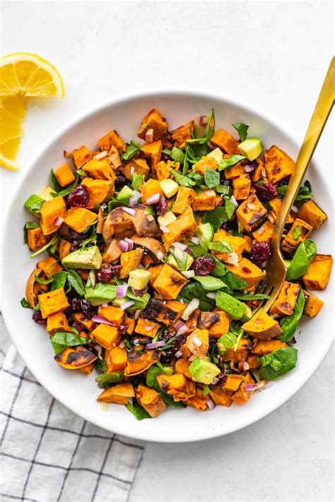 How many protein are in sweet potato and green apple salad - calories, carbs, nutrition