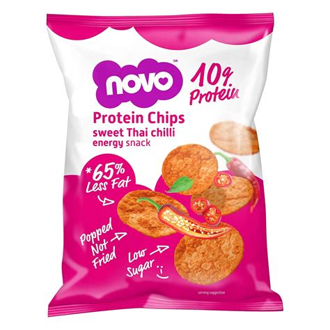 How many protein are in sweet thai chili crisps - calories, carbs, nutrition