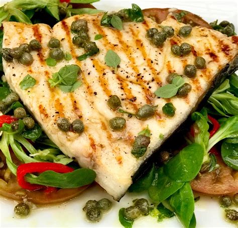 How many protein are in swordfish sicilian, over noodles - calories, carbs, nutrition