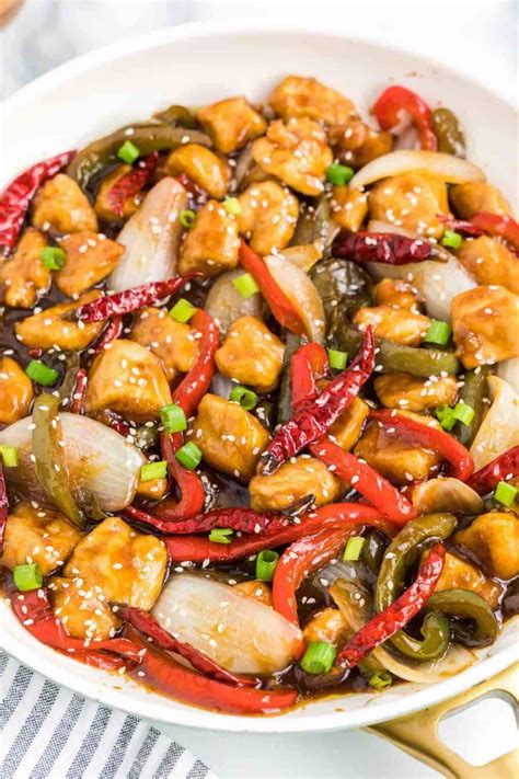 How many protein are in szechwan-style chicken with peanuts - calories, carbs, nutrition