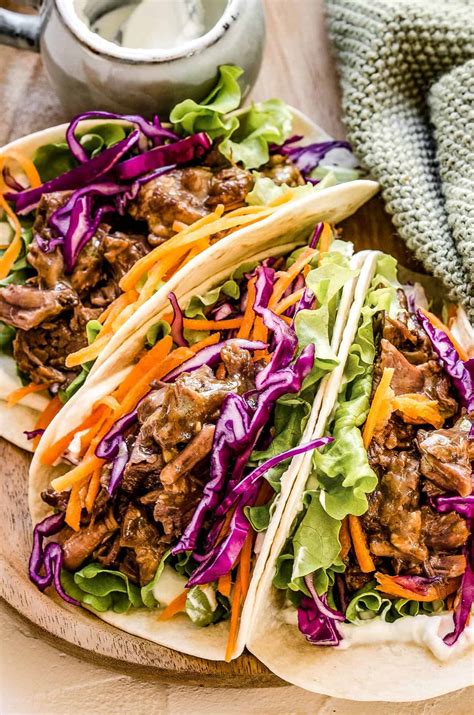 How many protein are in taco beef korean - calories, carbs, nutrition